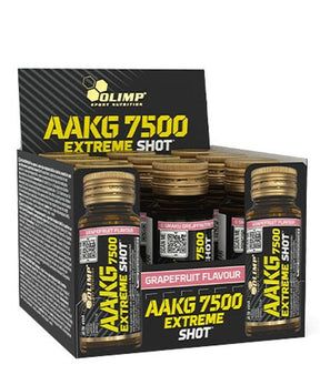 AAKG 7500 Extreme Shot - GLASS Box / 9 x 25 ml - 0 - Nutra Best Europe