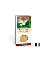 Galangal (gyökér) – Ázsiai fűszer – Baromfi és tengeri ételek fűszerezéséhez, 35 g, por