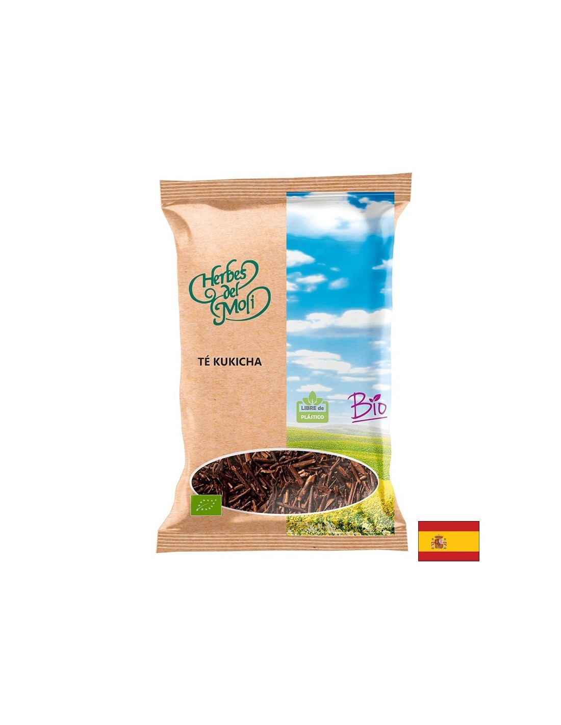 Zöld tea a Kukicha Bio-tól, 35 g Herbes del Moli