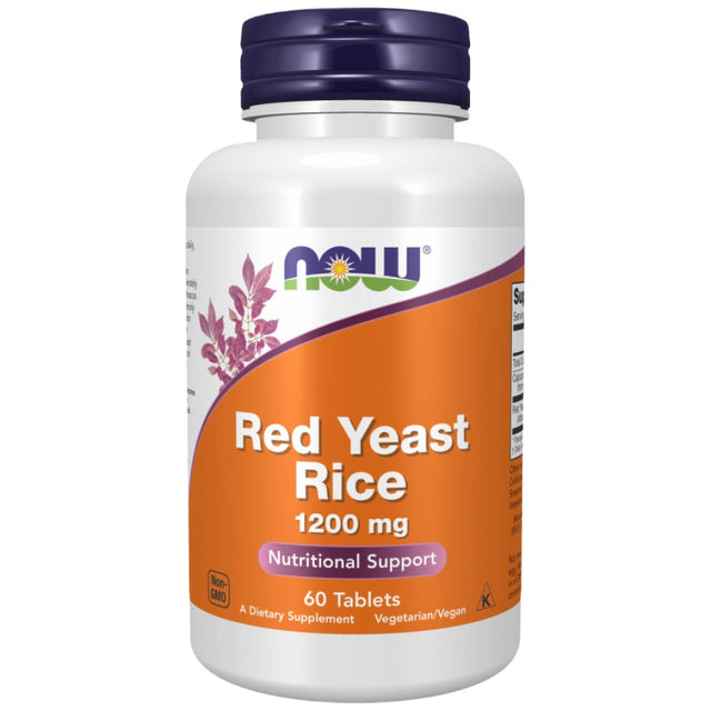 Red Yeast Rice 1200 mg | Concentrated 10:1 Extract - 60 Tablets - Nutra Best Europe