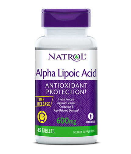Alpha Lipoic Acid /Time Release/ 600 mg. / 45 Tabs. - Nutra Best Europe