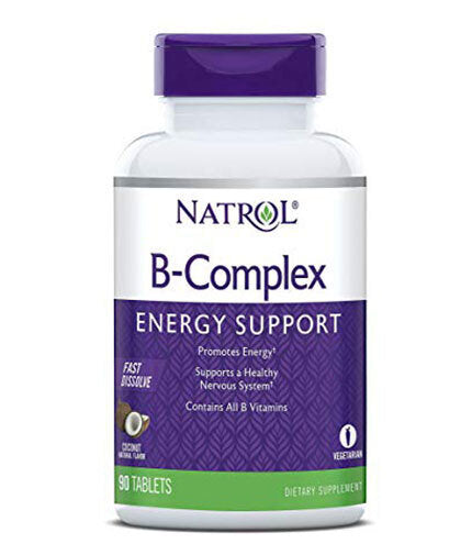 B-Complex Energy Support /Fast Dissolve/ 90 Tabs. - Nutra Best Europe
