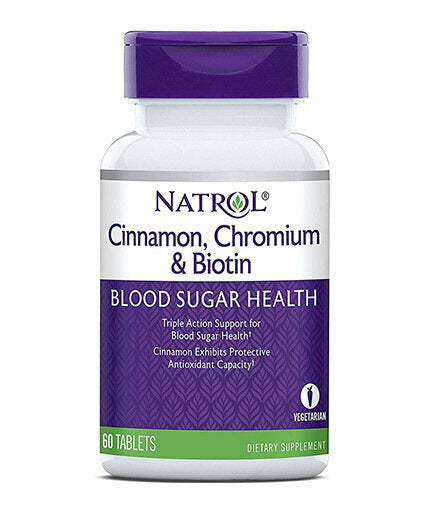 Cinnamon Biotin Chromium 60 Tabs. - Nutra Best Europe