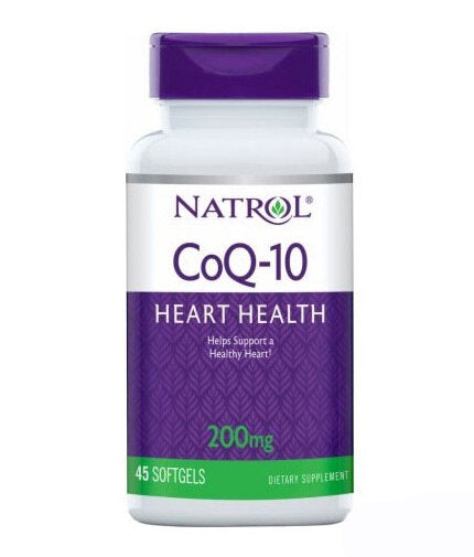 CoQ-10 200mg Heart Health 45 Softgels - Nutra Best Europe
