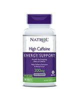 High Caffeine 200 mg. 100 Tabs. - Nutra Best Europe