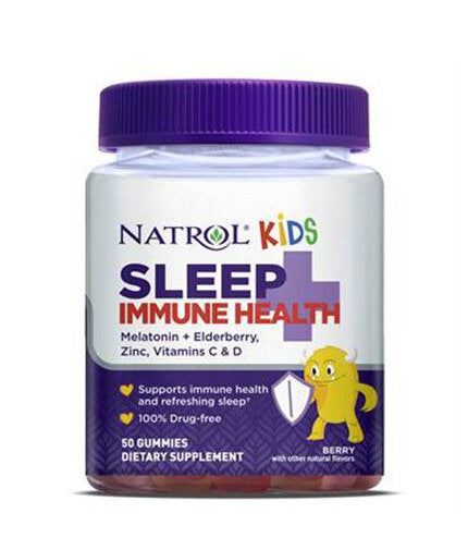Kids Sleep+ Immune Health 50 Gummies - Nutra Best Europe