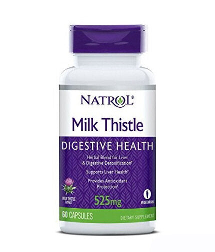 Milk Thistle Digestive 525mg / 60 Tabs - Nutra Best Europe