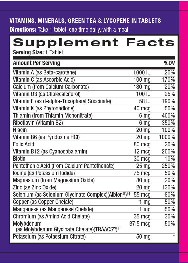 Multiple For Men Multivitamin 90 Tabs. - Nutra Best Europe