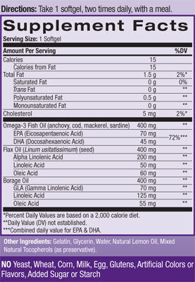 Omega 3-6-9 Complex 90 Softgels - Nutra Best Europe