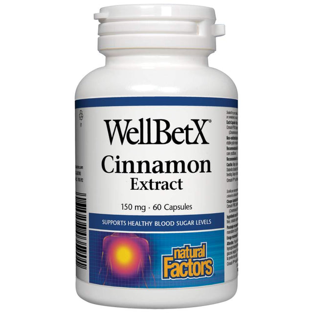 Cinnamon Extract 150 mg 60 capsules - Nutra Best Europe
