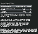 GRASSBERG Iron Complex 60 Caps - Nutra Best Europe