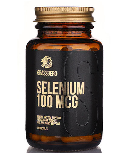 GRASSBERG Selenium 100mcg 60 Caps - Nutra Best Europe