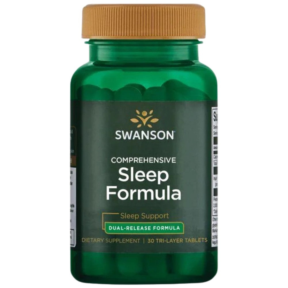 Sleep Formula | with GABA and Valerian 30 Tablets - Nutra Best Europe