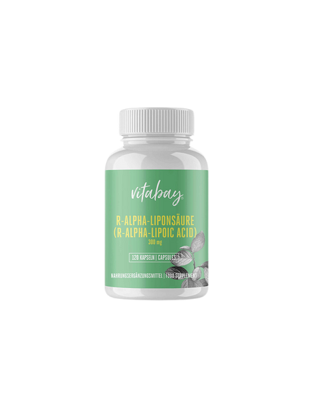R-Alpha-lipoic (thioctic) acid - R-Alpha Liponsäure – Thioctsäure, 120 capsules Vitabay - Nutra Best Europe