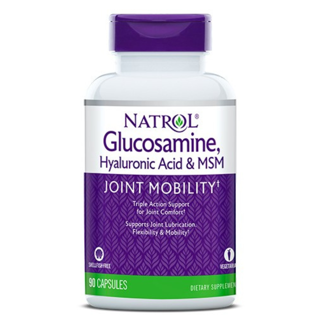 Hyaluronic Acid MSM Glucosamine 90 Caps. - Nutra Best Europe
