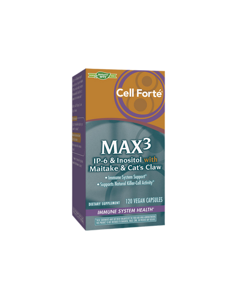 Cell Forté MAX³ (IP-6, Inositol, Maitake and Cat's Claw) Nature's Way - Nutra Best Europe