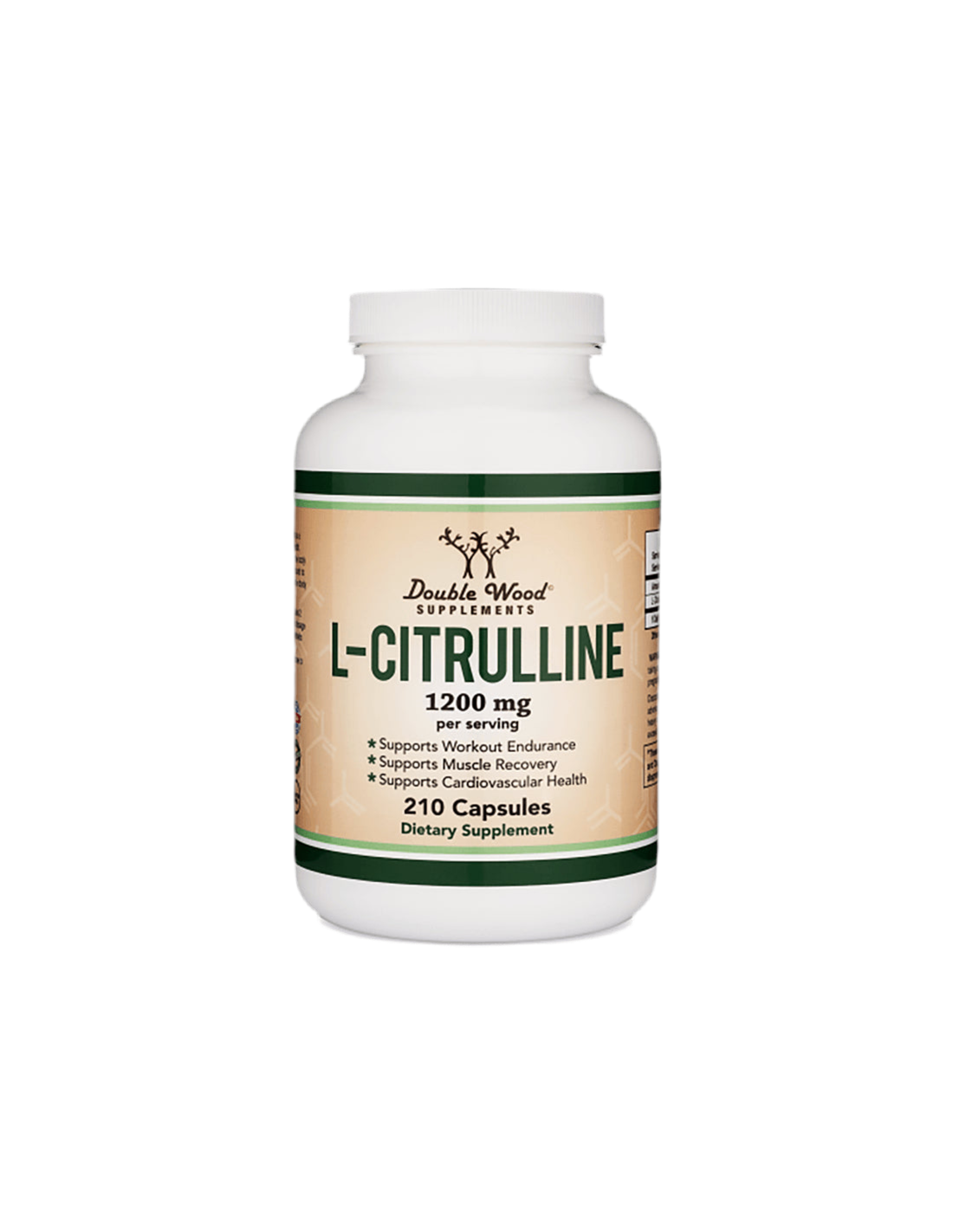L-citrulline/ L-citrulline, 210 capsules Double Wood - Nutra Best Europe