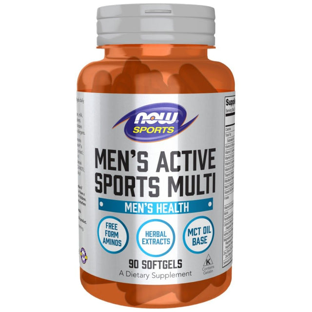Men's Active Sports Multi - 90 Gel capsules - Nutra Best Europe