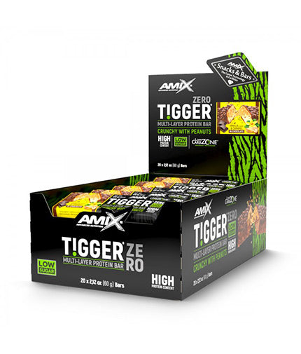 TIGGER® Zero bar Box / 20x60 g - Nutra Best Europe