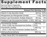 Glucosamine Chondroitin MSM - Glucosamine Chondroitin MSM 120 capsules - Nutra Best Europe