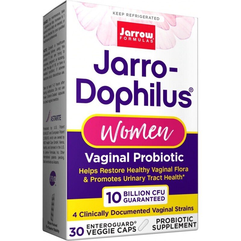 Jarro-Dophilus Women 10 Billion - Probiotic for Women - 30 capsules - Nutra Best Europe