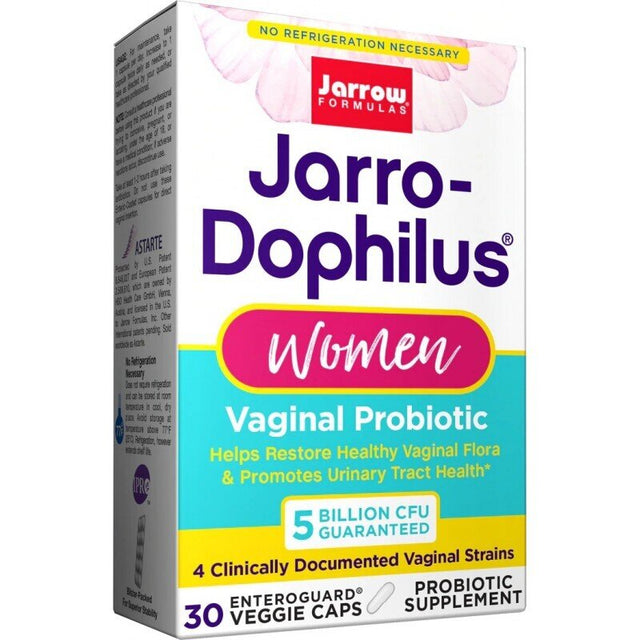 Jarro-Dophilus Women 5 Billion - Probiotic for Women - 30 capsules - Nutra Best Europe
