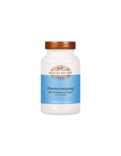 Darmreinigung mit Flohsamenschalen / Detoxification of the colon with husk and herbs, 180 tablets Bärbel Drexel - Nutra Best Europe