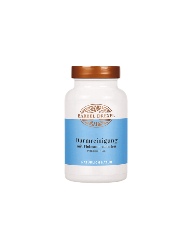 Darmreinigung mit Flohsamenschalen / Detoxification of the colon with husk and herbs, 180 tablets Bärbel Drexel - Nutra Best Europe