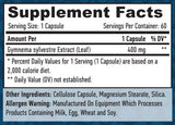 Gymnema Sylvestre Leaf 400mg. / 60 VCaps - Nutra Best Europe