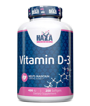Vitamin D-3 / 400 IU / 250 Softgels - Nutra Best Europe