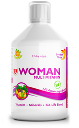 Women multivitamins for women with Collagen 1497 mg - 147 active ingredients /500 ml/ - Nutra Best Europe