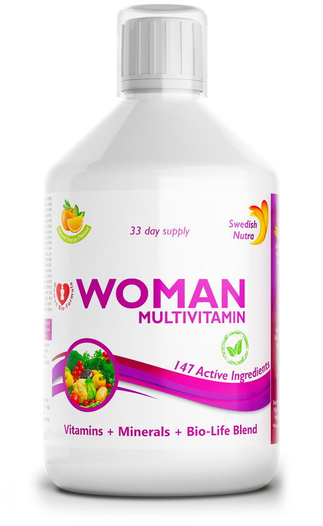 Women multivitamins for women with Collagen 1497 mg - 147 active ingredients /500 ml/ - Nutra Best Europe