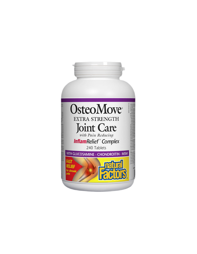 OsteoMove Extra Strength Joint Care 1431 mg - 240 Tablets - Nutra Best Europe