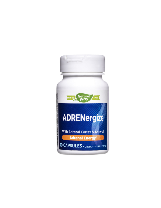 ADRENergize - Anti-Stress and Adrenal Support, 50 Capsules Nature's Way - Nutra Best Europe