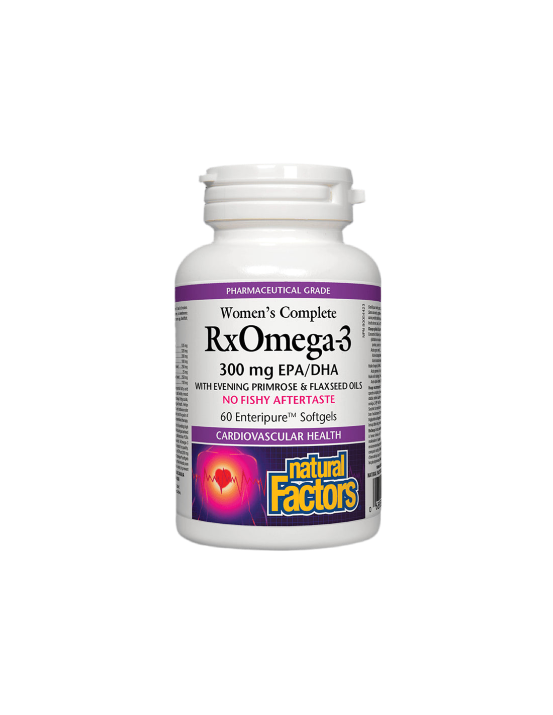 RxOmega Women's Complete 3 1035 mg - 60 Softgels - Nutra Best Europe