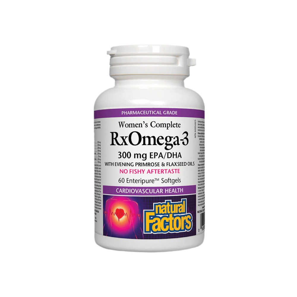 RxOmega Women's Complete 3 1035 mg - 60 Softgels - Nutra Best Europe