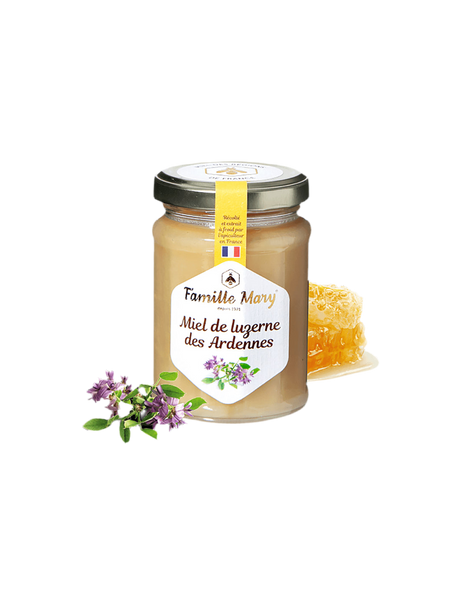 Miel de luƺerne des Ardenes / Lucerne honey, 230 g Famille Mary - Nutra Best Europe
