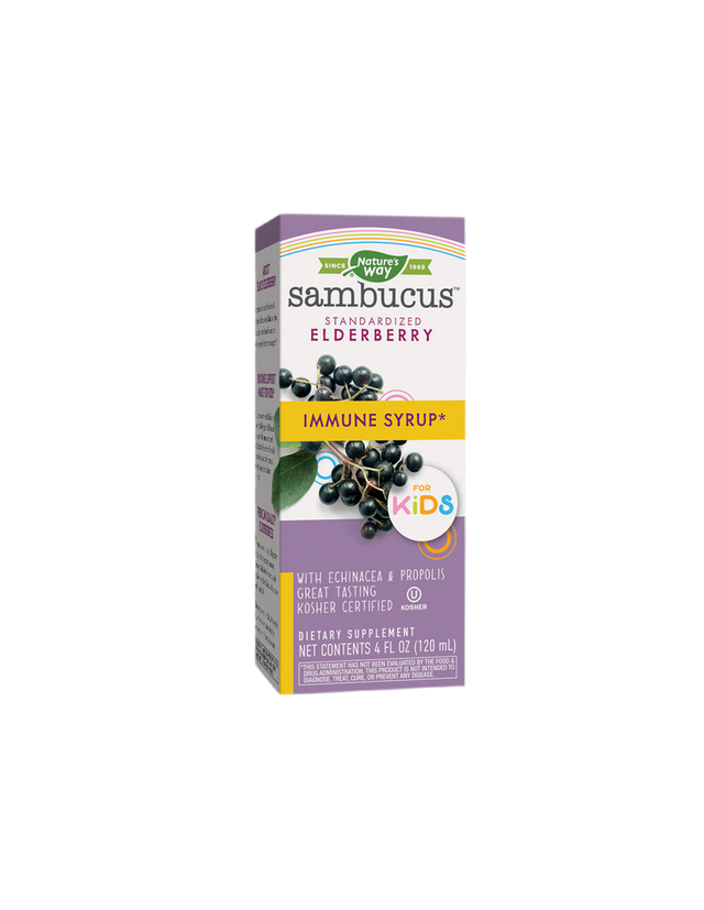 Sambucus Original For Kids - 120 ml - Nutra Best Europe