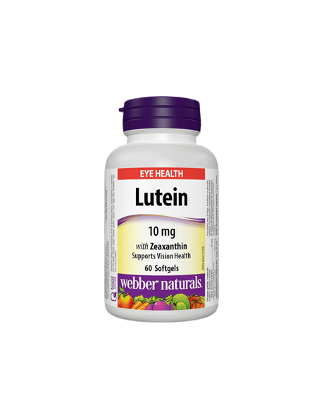 Lutein with Zeaxanthin 10 mg, 60 softgel capsules - Nutra Best Europe