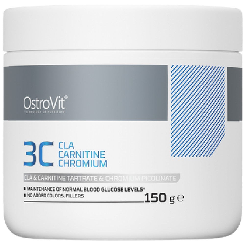 3C | CLA + karnitin + króm 150 gramm