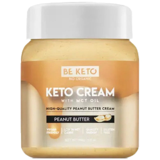 Keto Cream | Peanut Butter + MCT - 250 grams - Nutra Best Europe