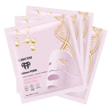Koreai arcmaszk lazac DNS-sel, peptidekkel, kollagénnel, panthenollal és niacinamiddal - 4 darab dobozban