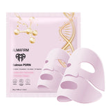 Koreai arcmaszk lazac DNS-sel, peptidekkel, kollagénnel, panthenollal és niacinamiddal - 4 darab dobozban