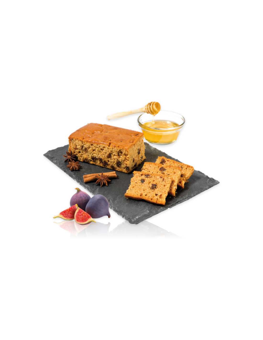 Francia mézes kenyér fügekrokettel, 40% méz, 18% füge, 250 g