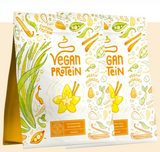 Vegán fehérjepor (vanília) 40 adag - (2 x 600 g)
