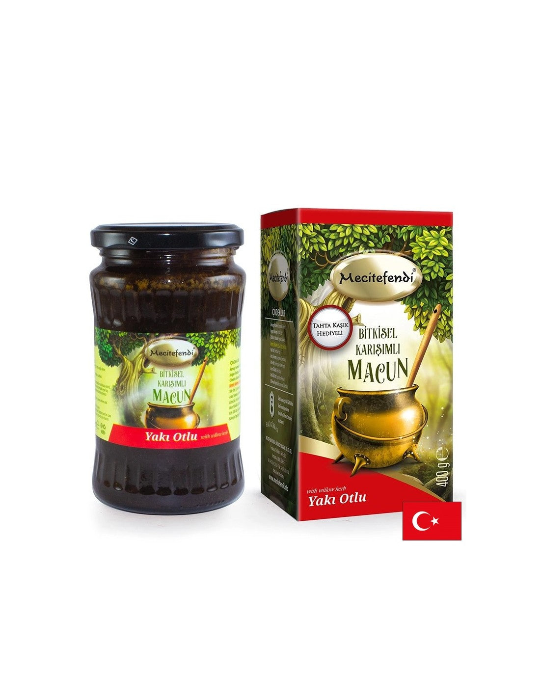 Gyógynövénypaszta fűzfával – vizelethajtó, húgyúti fertőzések, 400 g