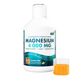 Liquid Magnesium 4000 (Bisglycinate and Gluconate) | 500 ml - Nutra Best Europe