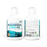 Liquid Magnesium 4000 (Bisglycinate and Gluconate) | 500 ml - Nutra Best Europe
