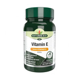 Vitamin E Natural 400iu 60 capsules Natures Aid - Nutra Best Europe