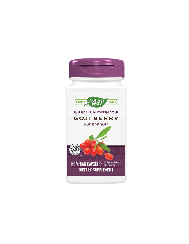 Goji Berry - Premium Extract - Immunity and Vitality, 500 mg, 60 capsules - Nutra Best Europe